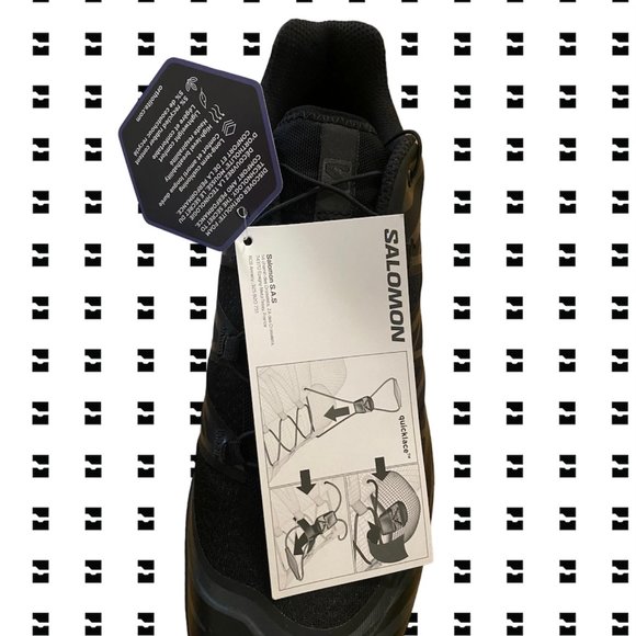 Salomon XT-6 Black 2023 Size 9.5 US M - Picture 5 of 8